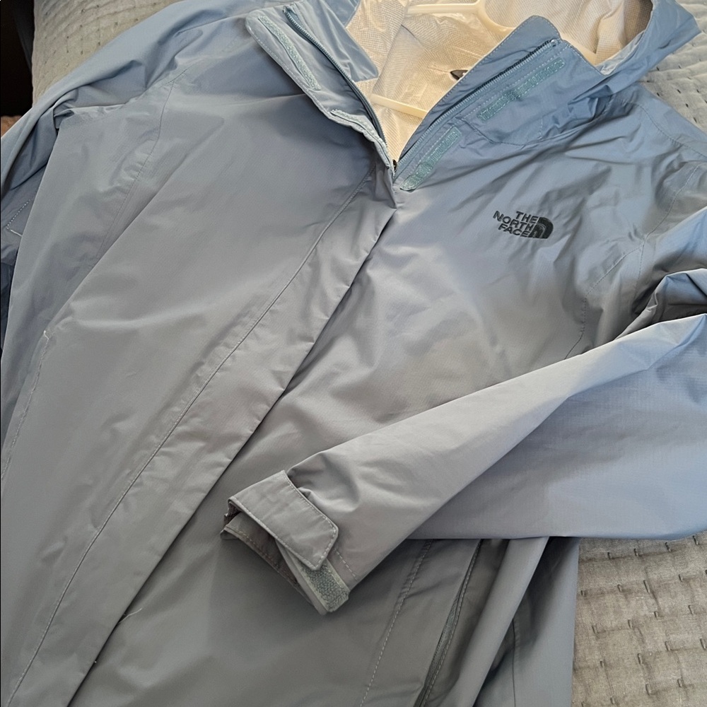 The North Face Women's Slate Blue Rain Jacket
